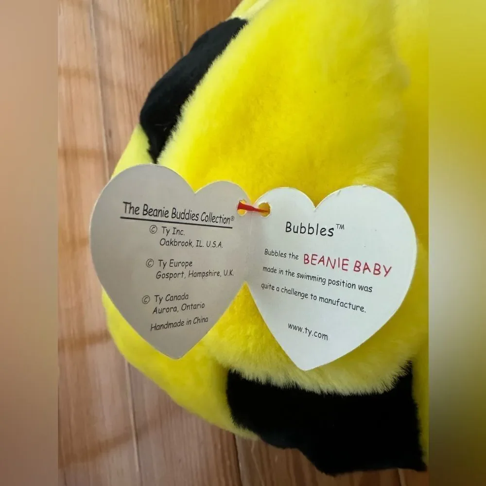 NWT Bubbles the Beanie Baby